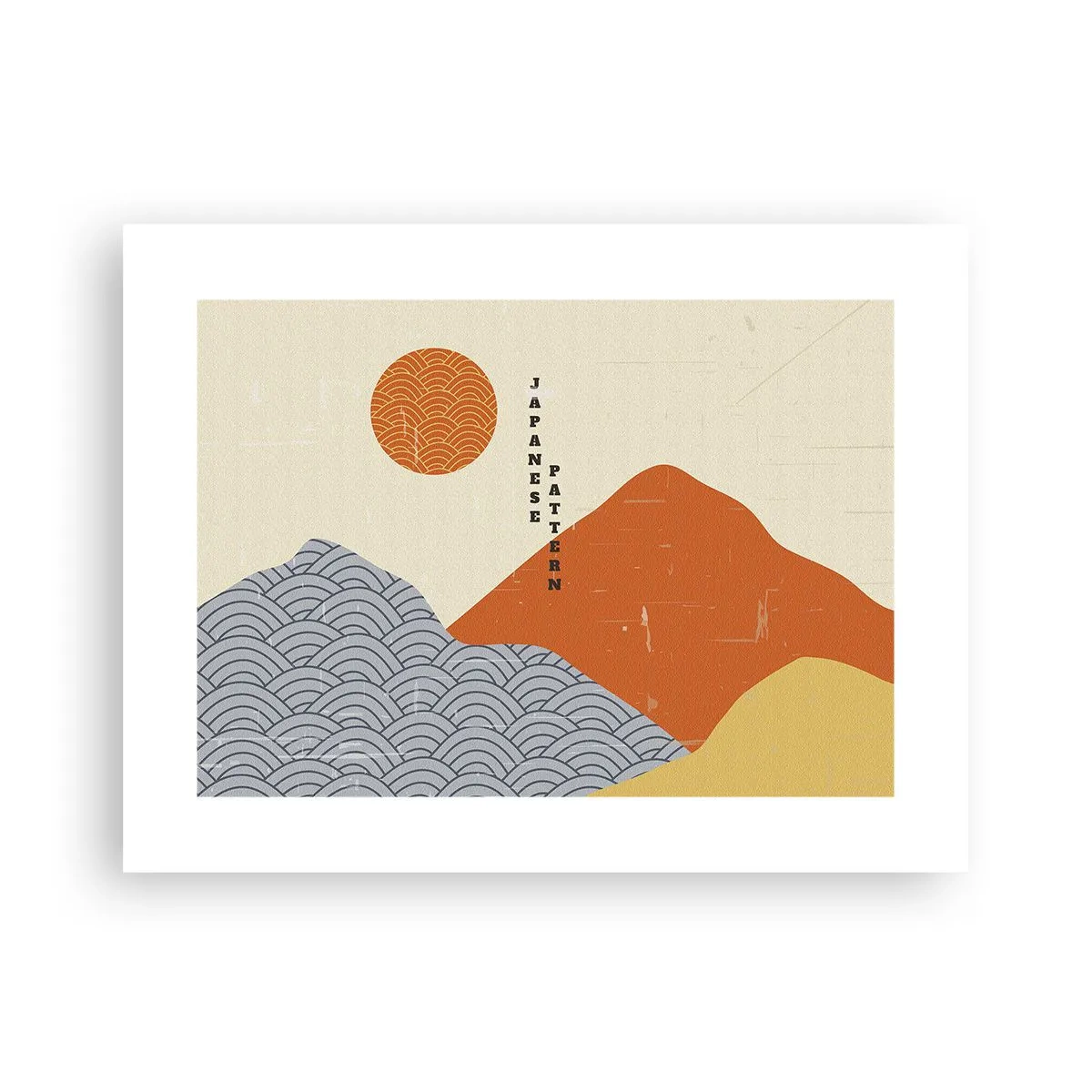 Poster - În stil japonez - 40x30 cm