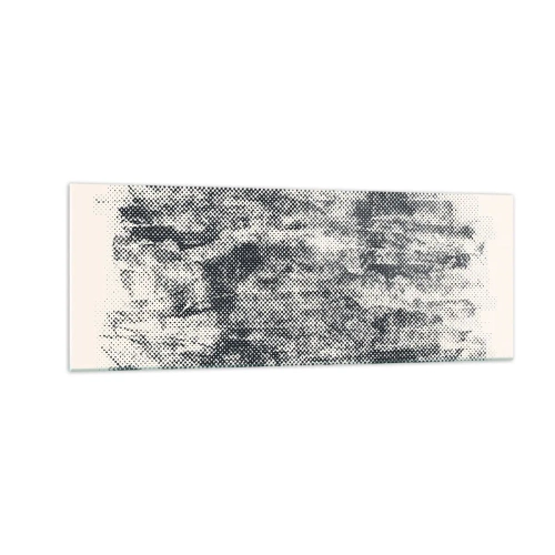 Tablou pe sticlă - Compoziție cețoasă - 140x50 cm