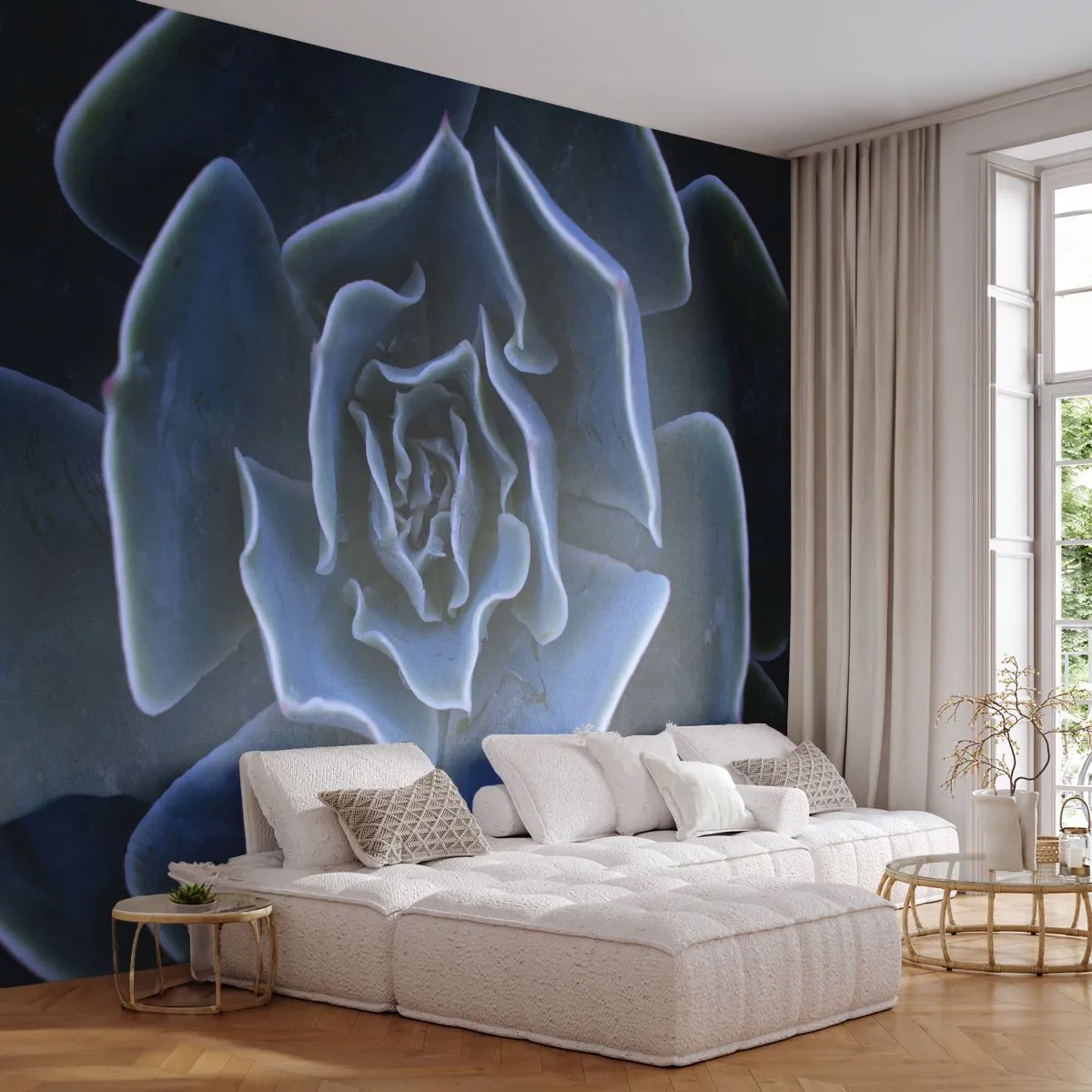 Tapet Premium Sand - Floare de deșert - Floare de agave, Floare, Natură - 100x70 cm