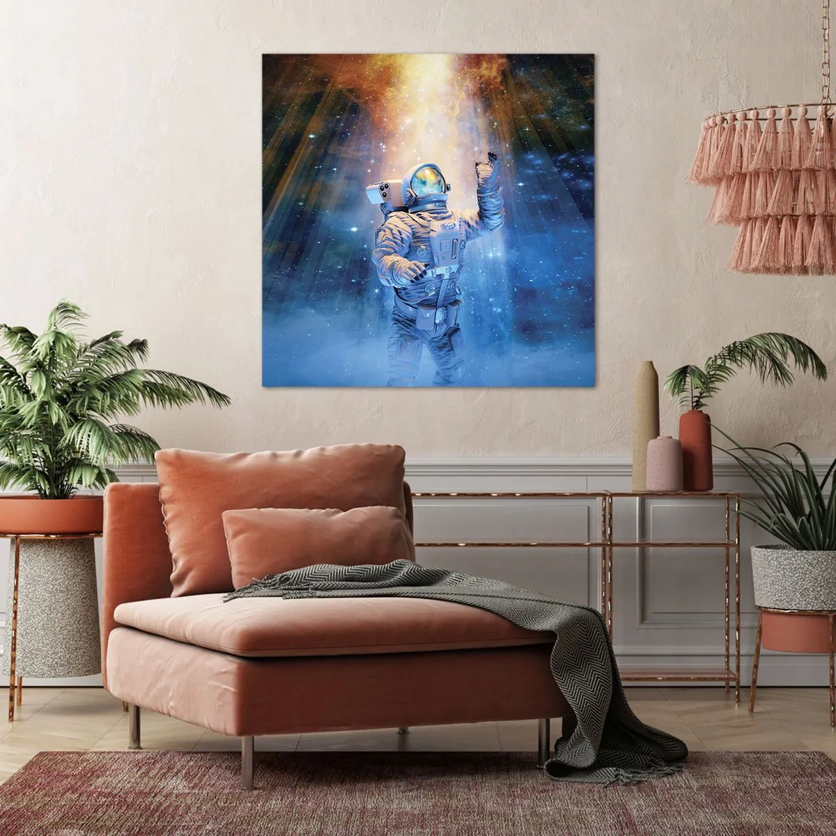 Tablou pe pânză - În cele din urmă am ajuns - 40x40 cm