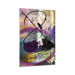 Tablou pe sticlă - Poate fi drept sau de jur împrejur - 70x100 cm