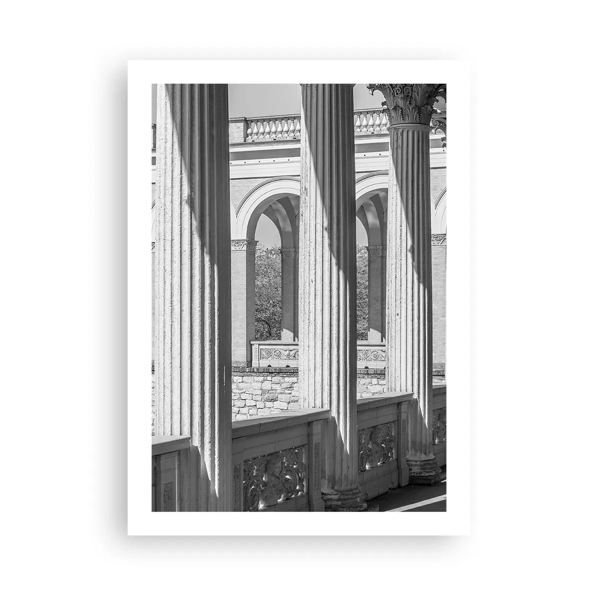 Poster - Arcadă însorită - 50x70 cm
