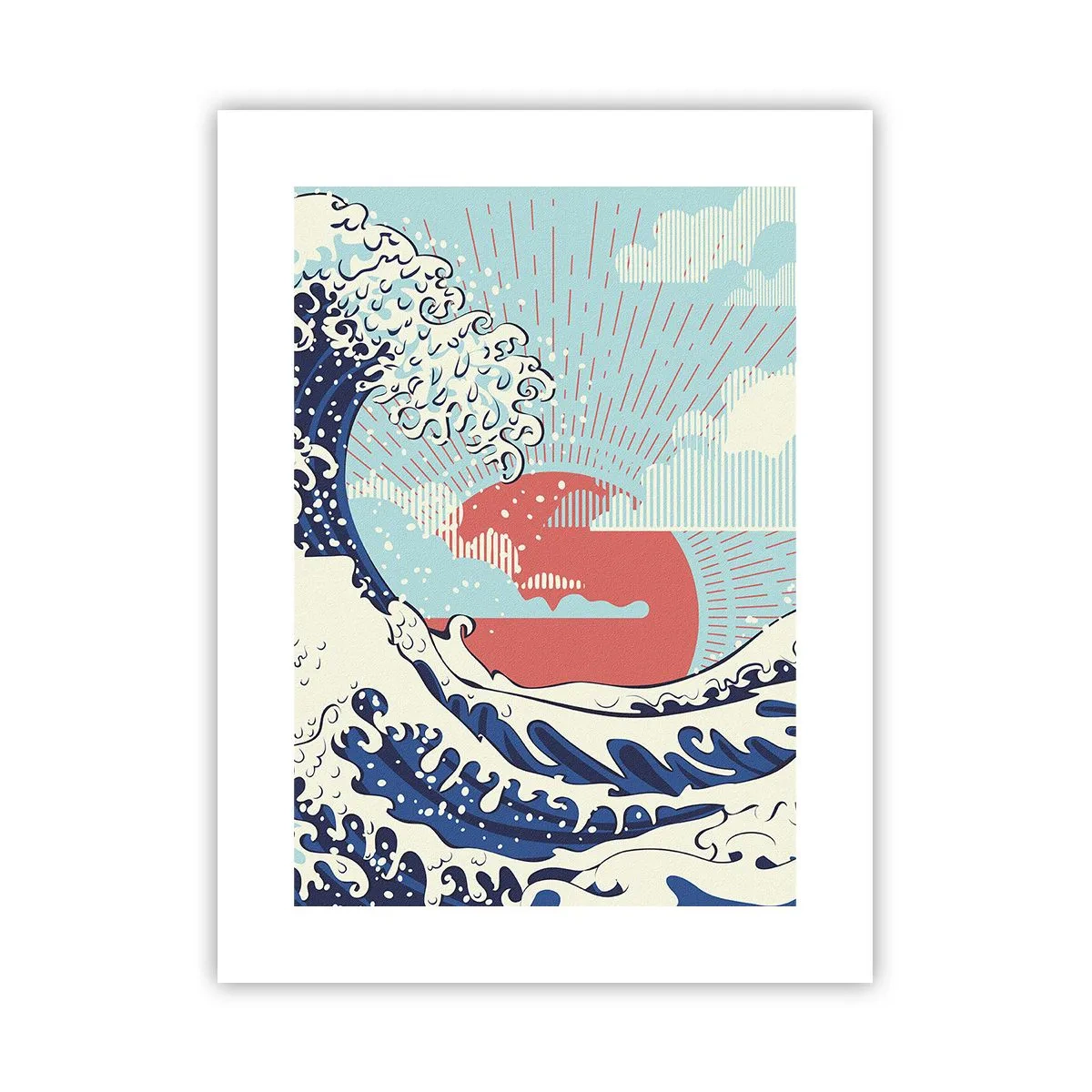 Poster - Din inspirații japoneze - 30x40 cm