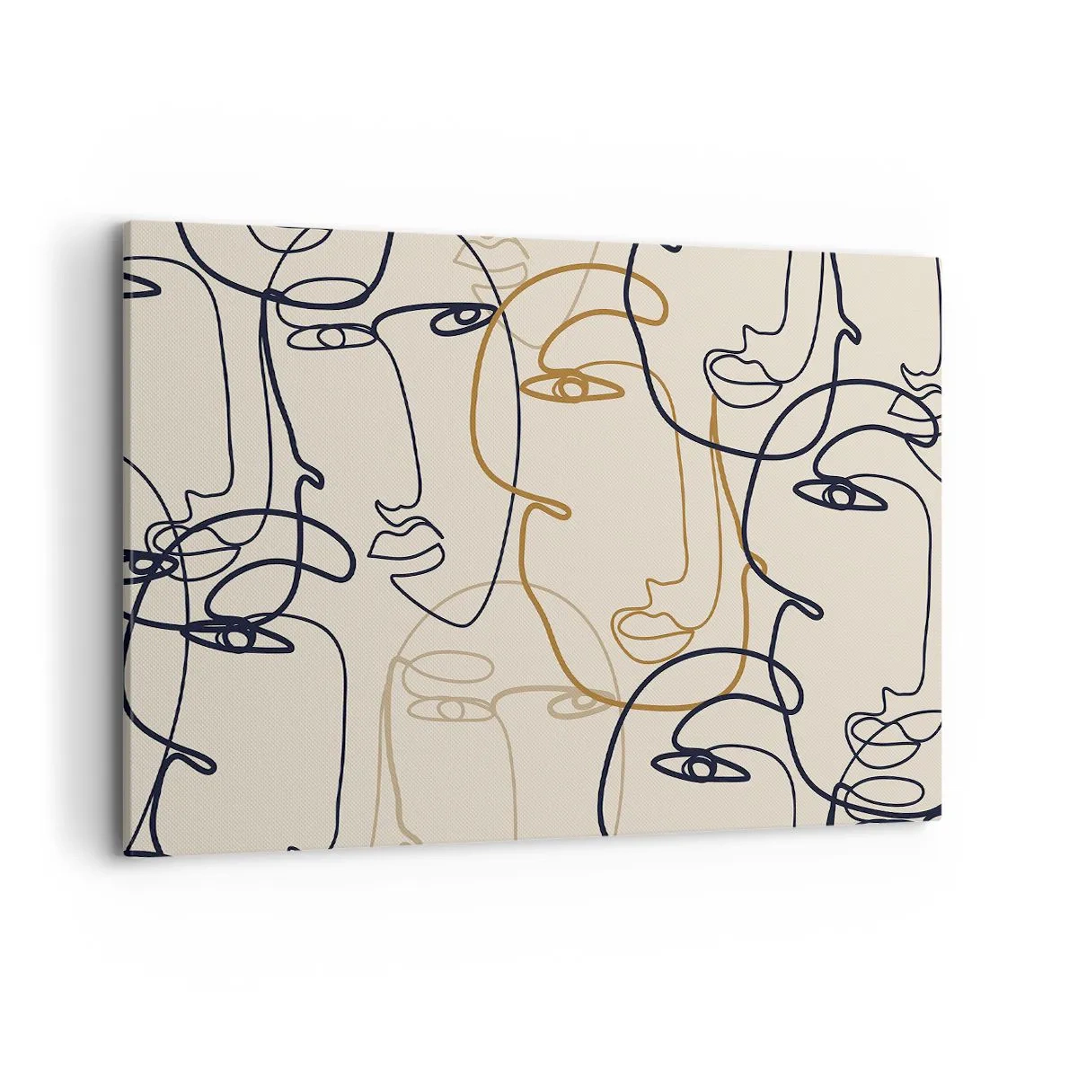 Tablou pe pânză - Portret multiplicat - 100x70 cm