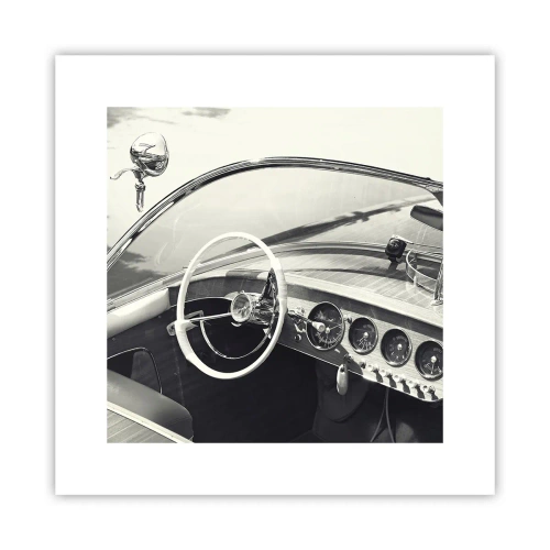 Poster - E timpul pentru cei bogați - 30x30 cm