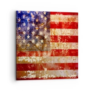 Tablou pe pânză - Gloria nu trece - 70x70 cm