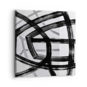 Tablou pe pânză - Construind adâncimea - 30x30 cm