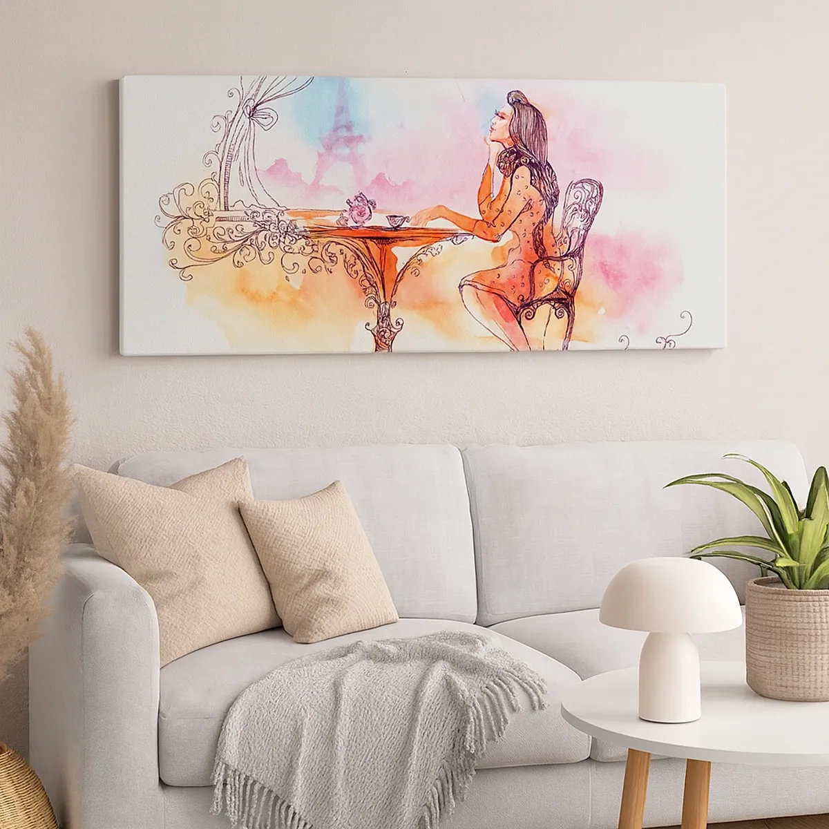 Tablou pe pânză - Șic parizian - 30x30 cm