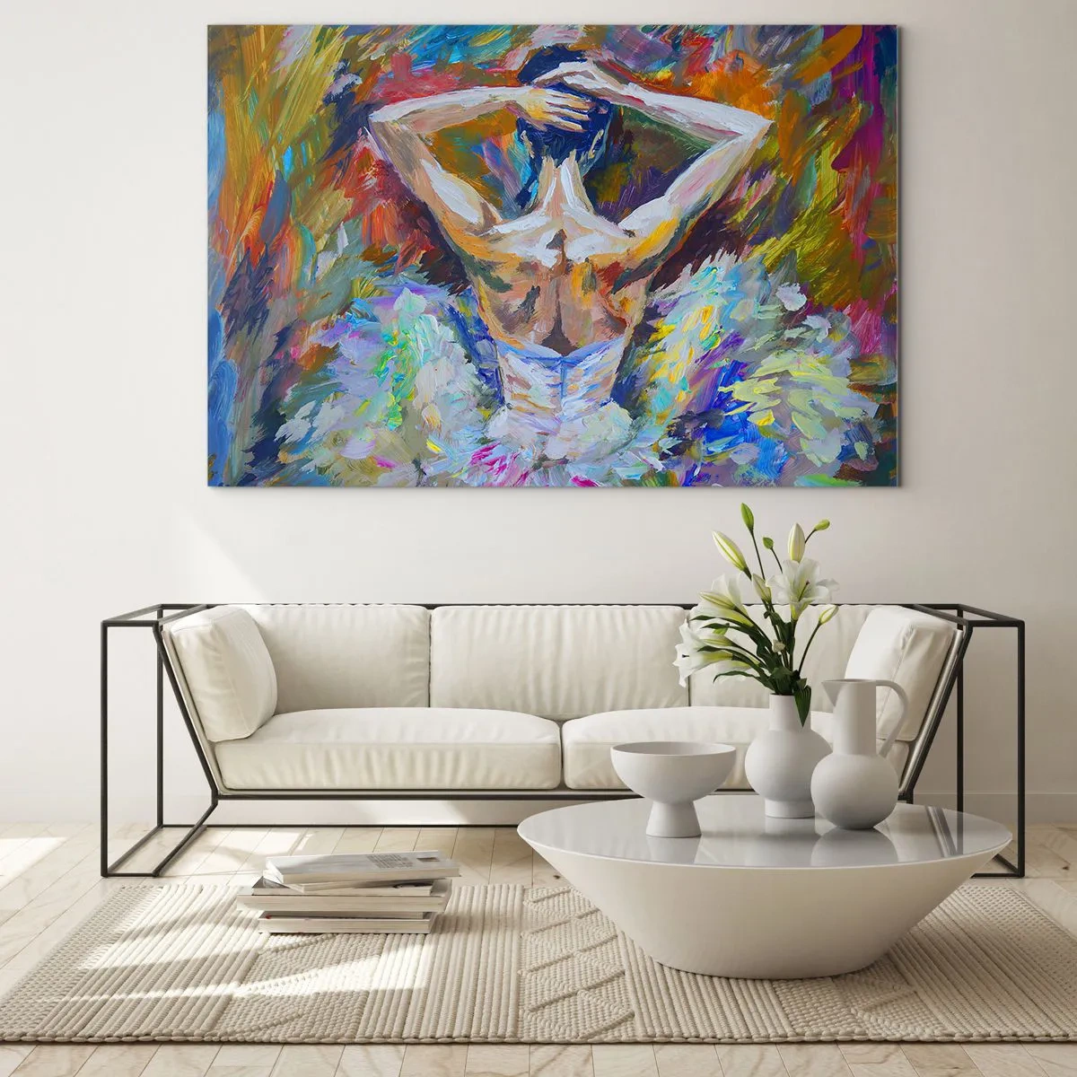 Tablou pe sticlă - Ar putea fi orice - 120x80 cm