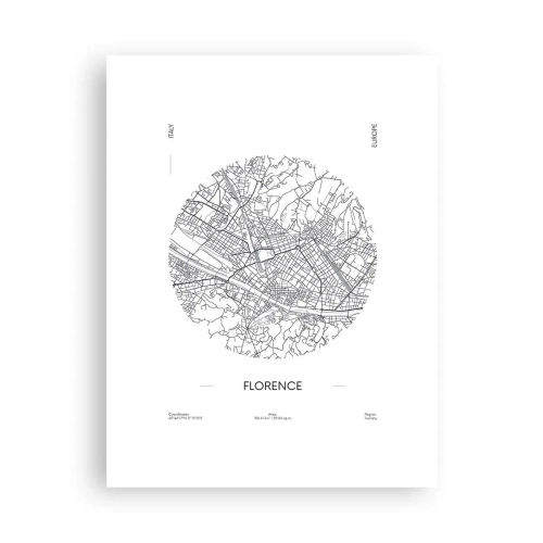 Poster - Anatomia Florenței - 30x40 cm