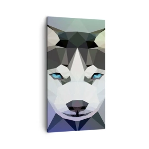 Tablou pe pânză - O amintire a zăpezilor din nord - 45x80 cm