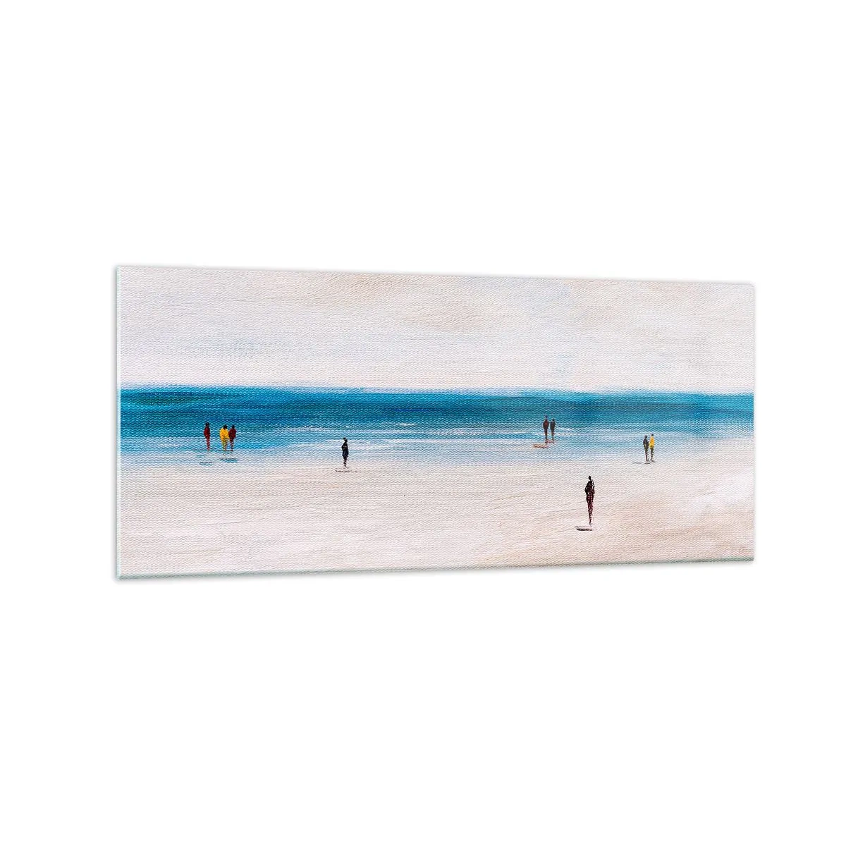Tablou pe sticlă - Nevoia naturală - 120x50 cm