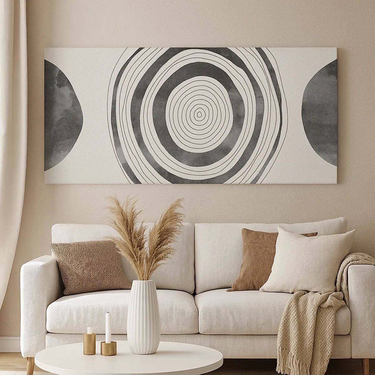 Tablou pe pânză - Centrul cel mai important - 30x30 cm