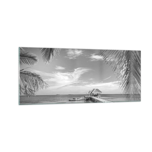 Tablou pe sticlă - O amintire sau un vis? - 100x40 cm