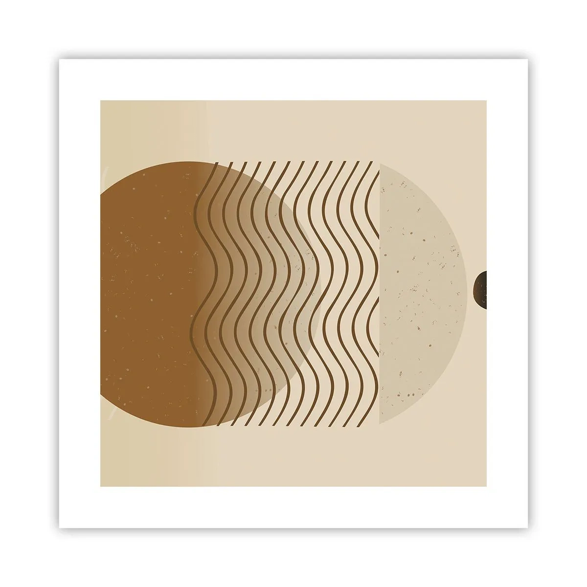 Poster - Despre originea figurilor geometrice - 40x40 cm