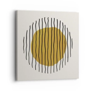 Tablou pe pânză - Abstracție tremurândă de căldură - 30x30 cm
