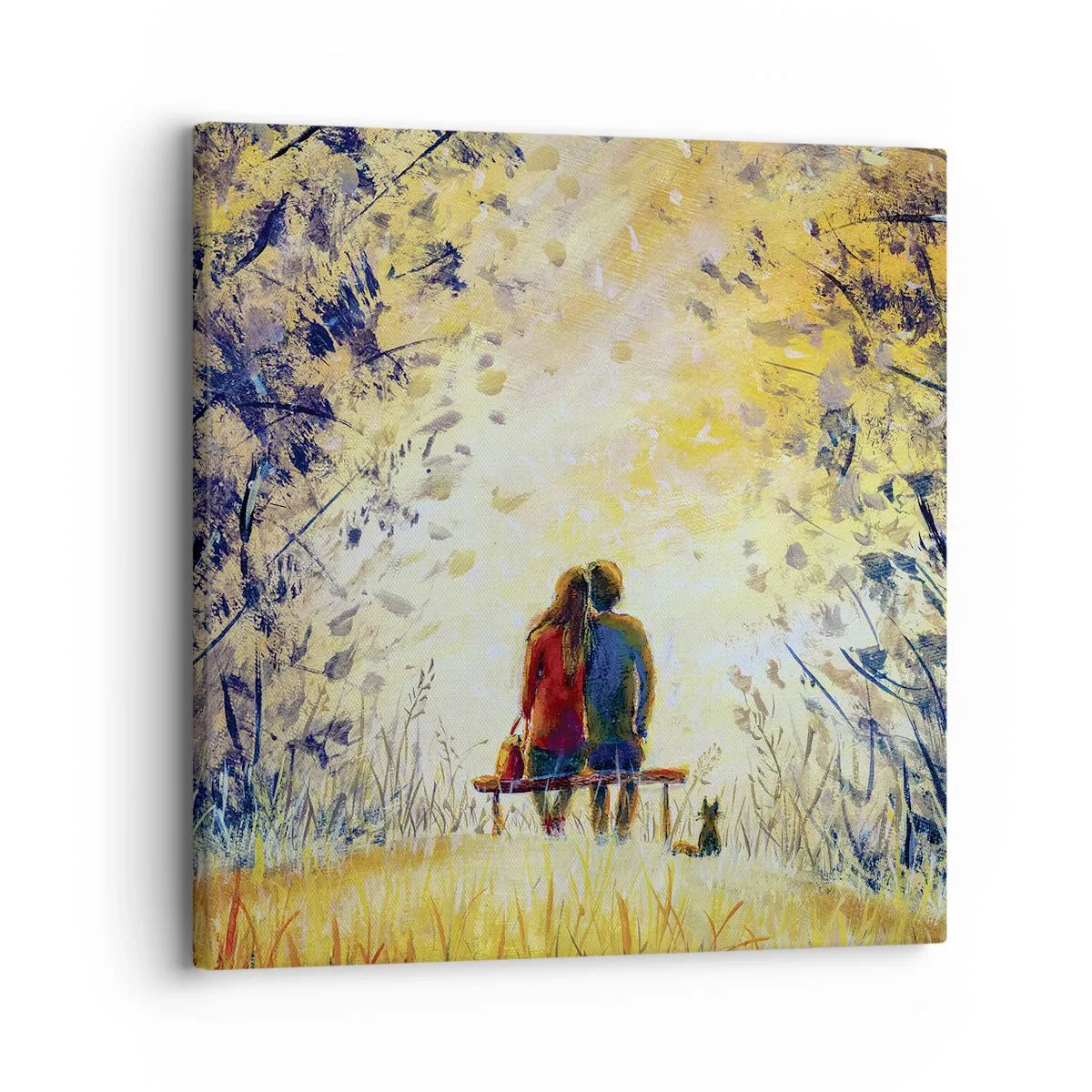 Tablou pe pânză - Un moment magic - 30x30 cm