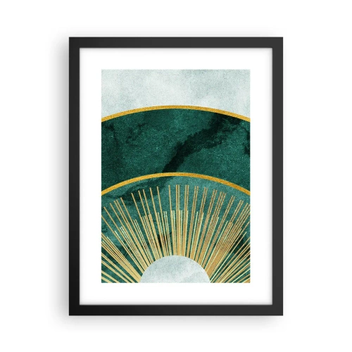 Poster în ramă neagră - Un alt sistem solar - 30x40 cm