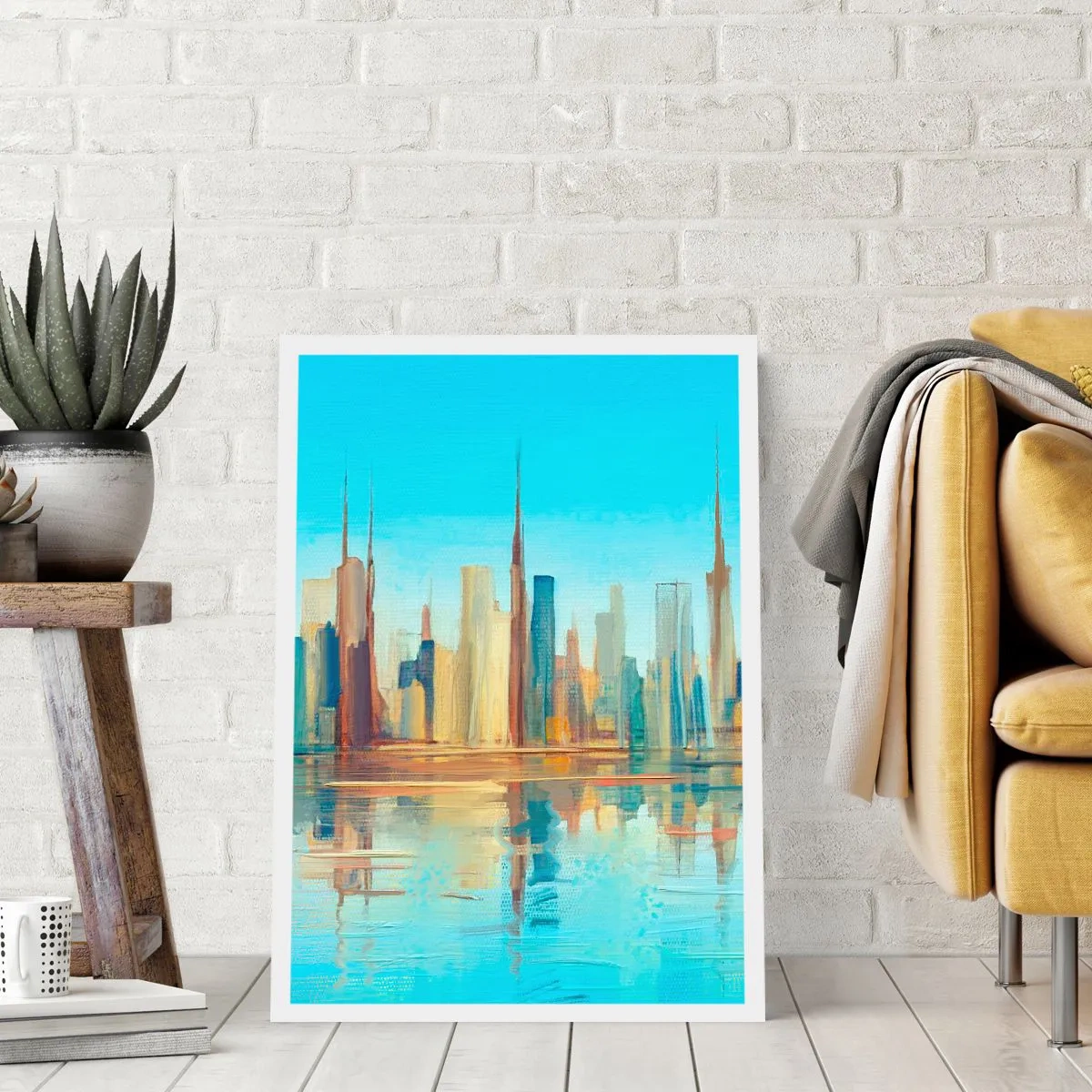 Poster - Metropola însorită - 70x100 cm