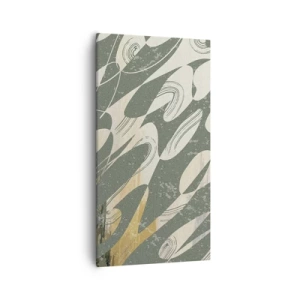 Tablou pe pânză - Abstracție ritmică - 55x100 cm