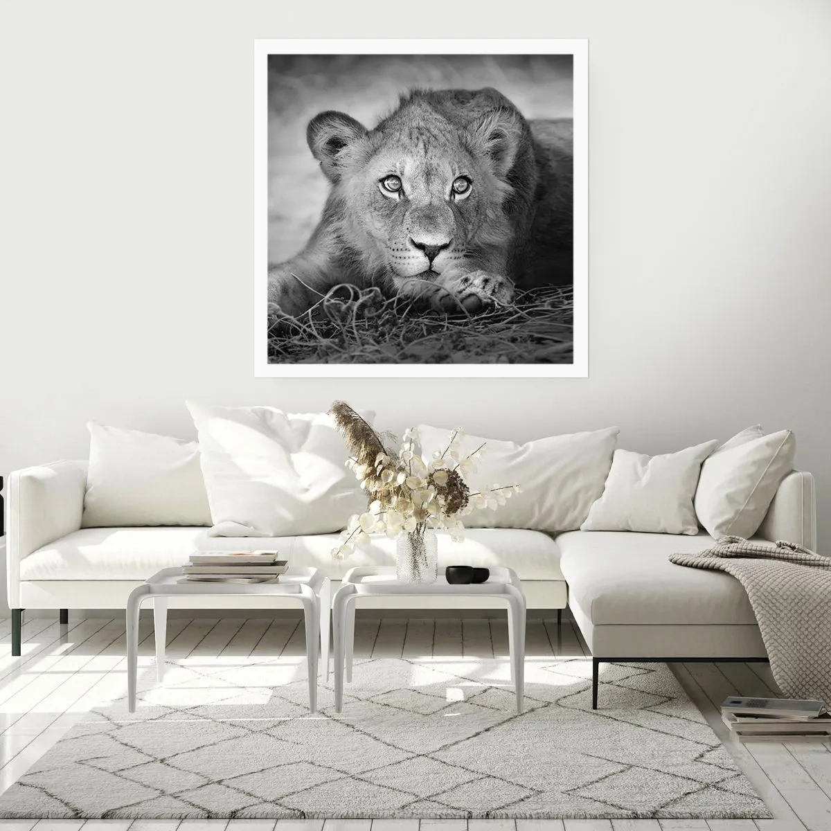 Poster - Pisicuța regală - 30x30 cm