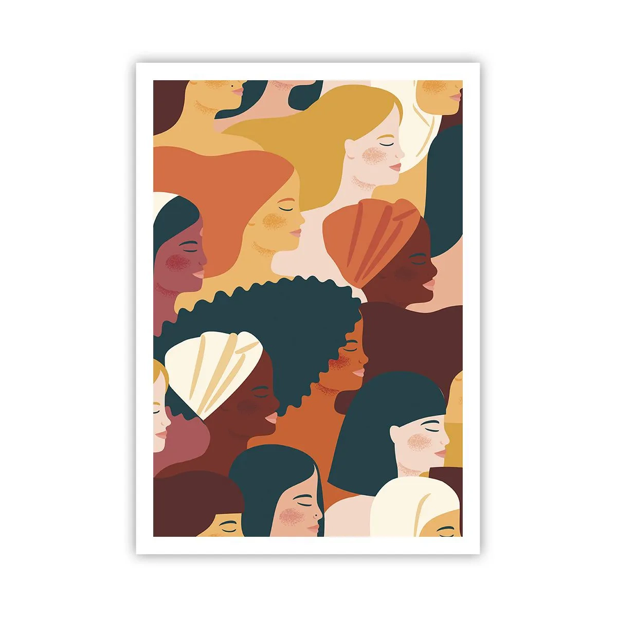 Poster - Numai feminitate - 70x100 cm