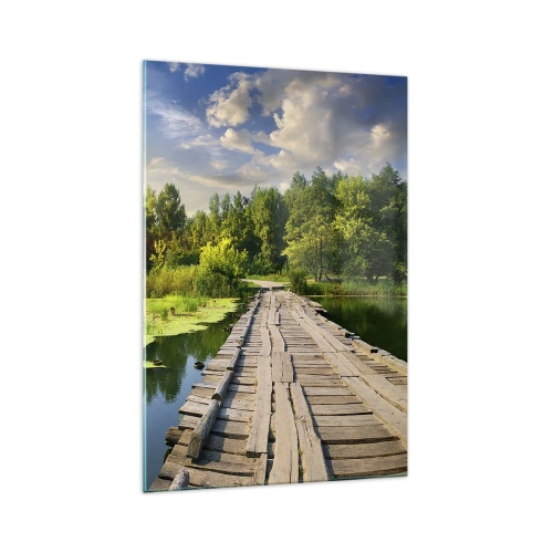 Tablou pe sticlă - Vară, vară peste tot - 70x100 cm