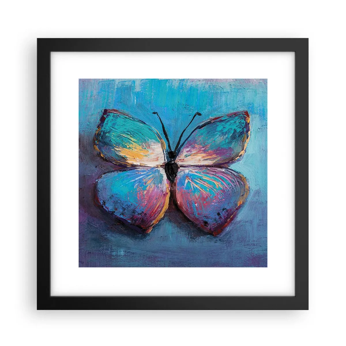 Poster în ramă neagră - În plină glorie - 30x30 cm