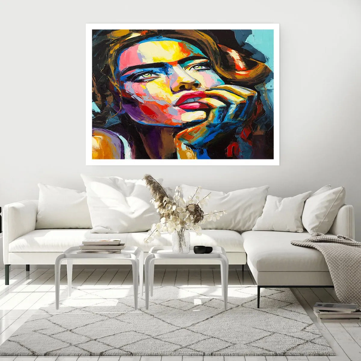 Poster - Visele ca niște păsări se înalță pe cer - 100x70 cm