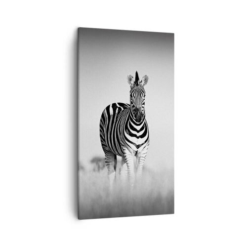 Tablou pe pânză - Și totuși lumea e albă și neagră - 45x80 cm