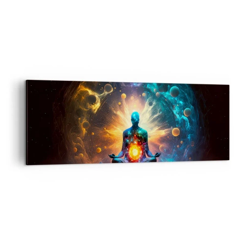Tablou pe pânză - Liniște cosmică - 140x50 cm