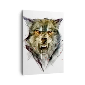 Tablou pe pânză - Nici un pas! - 50x70 cm