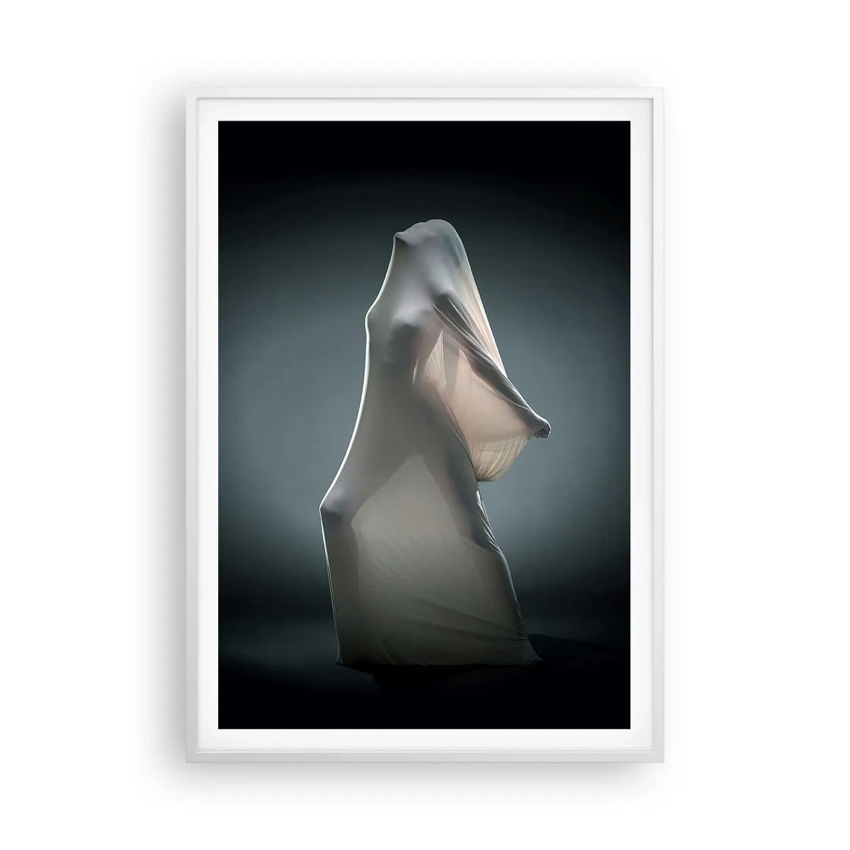 Poster în ramă albă - Dorințe ascunse - 70x100 cm