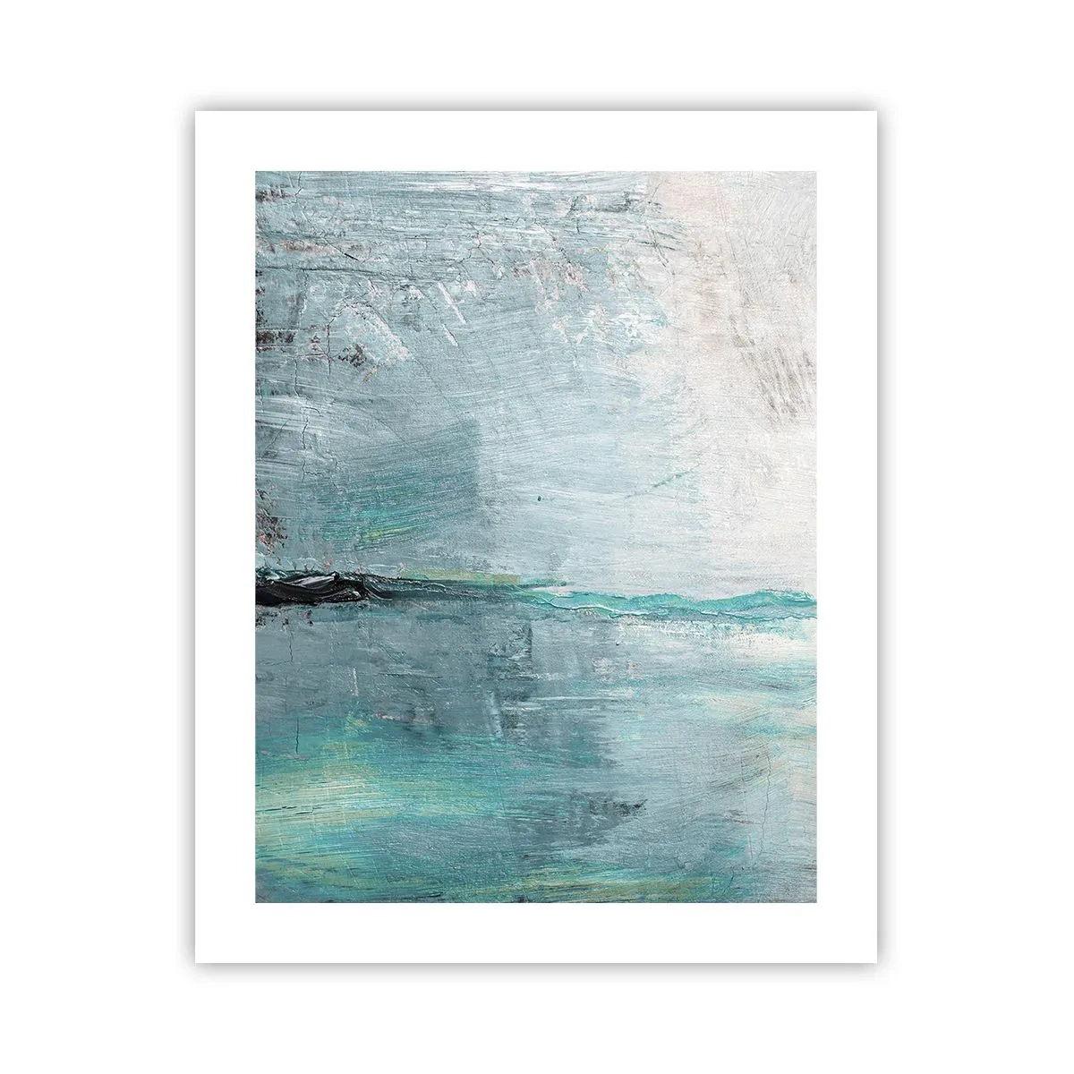 Poster - Orizontal în albastru - 40x50 cm