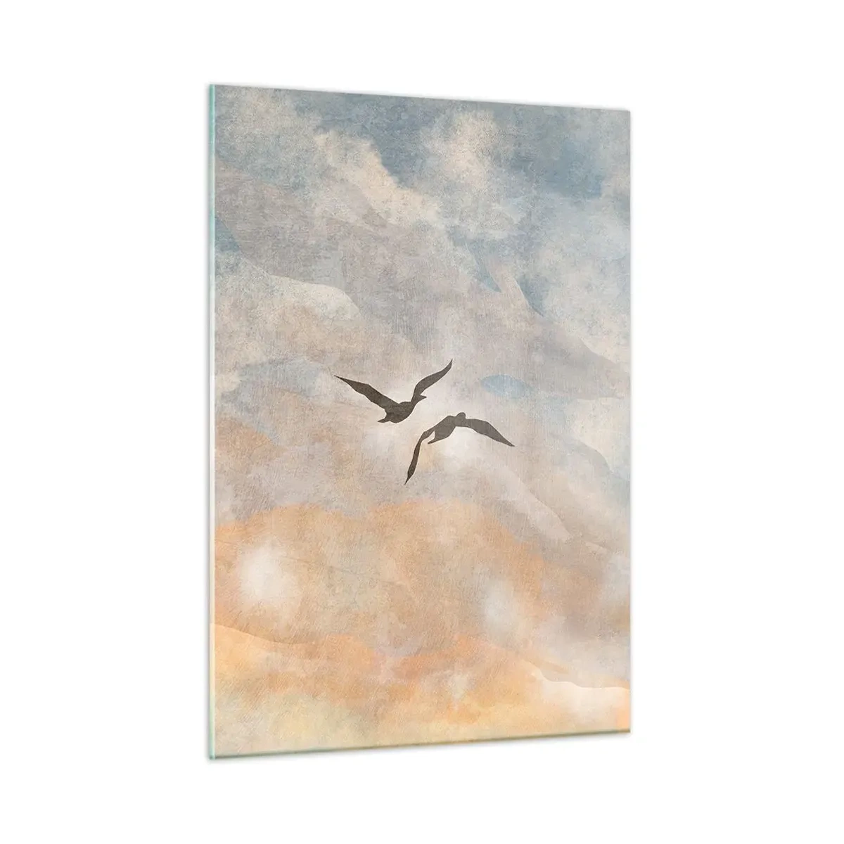 Tablou pe sticlă - Dansul cerului - 50x70 cm