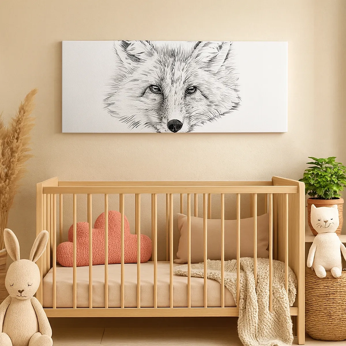 Tablou pe pânză - Oare acești ochi pot minți? - 30x30 cm