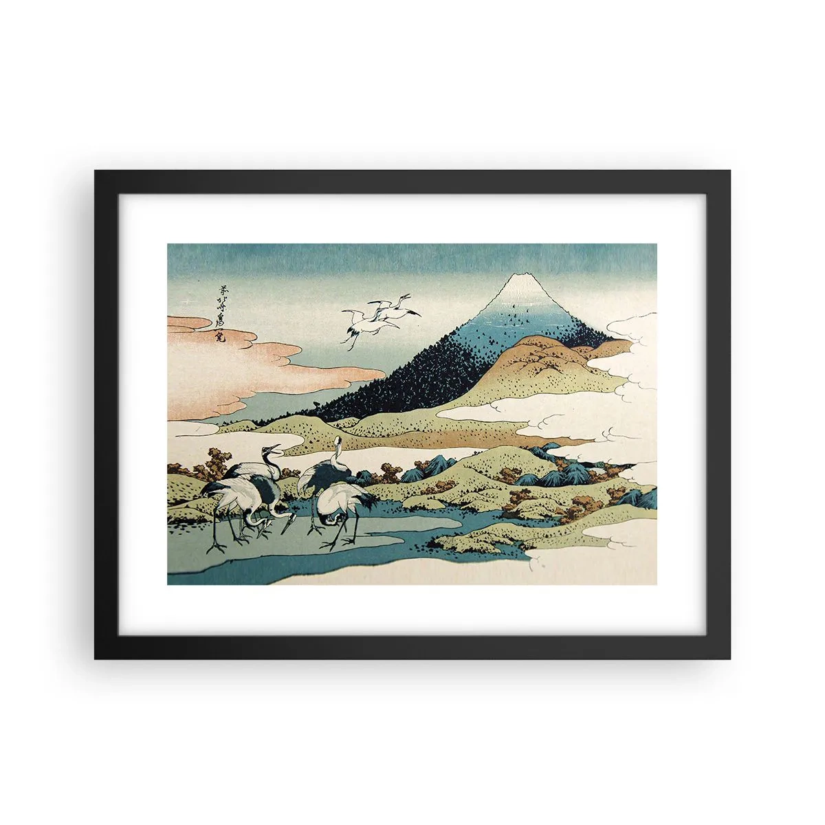 Poster în ramă neagră - În mod japonez - 40x30 cm