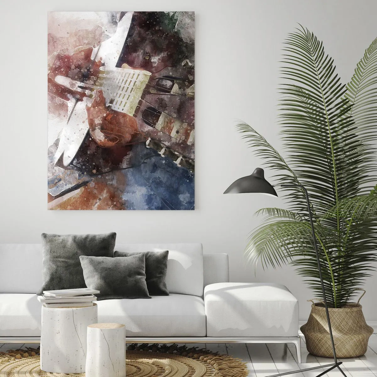 Tablou pe sticlă - Și ce părere ai? - 50x70 cm