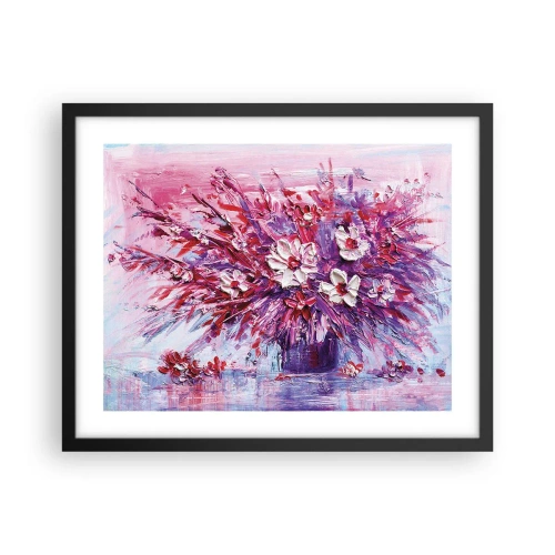 Poster în ramă neagră - Inocență și pasiune - 50x40 cm