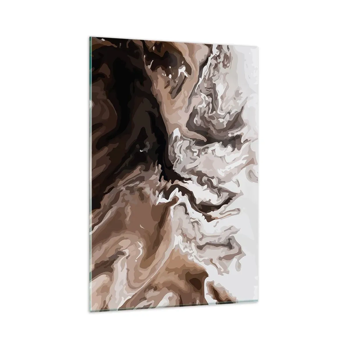 Tablou pe sticlă - Cadrilul culorilor - 80x120 cm