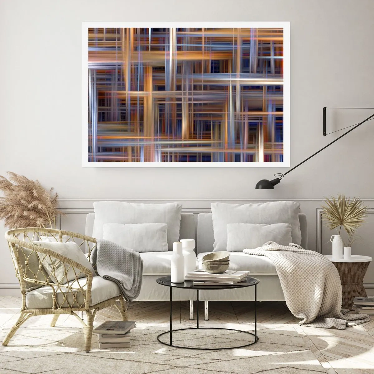 Poster - Țesut din lumină - 70x50 cm