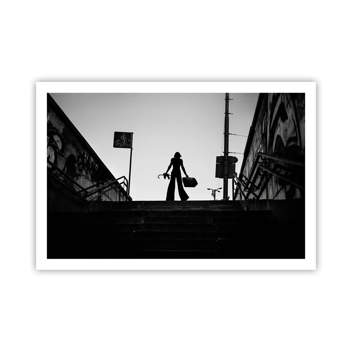 Poster - Rătăcire urbană - 91x61 cm
