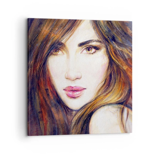 Tablou pe pânză - Un bănuț pentru gândurile tale - 70x70 cm