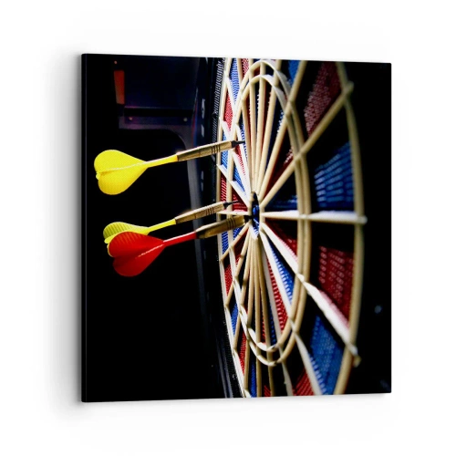 Tablou pe pânză - Direct la subiect - 70x70 cm