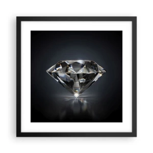 Poster în ramă neagră - Best girls friend - 40x40 cm