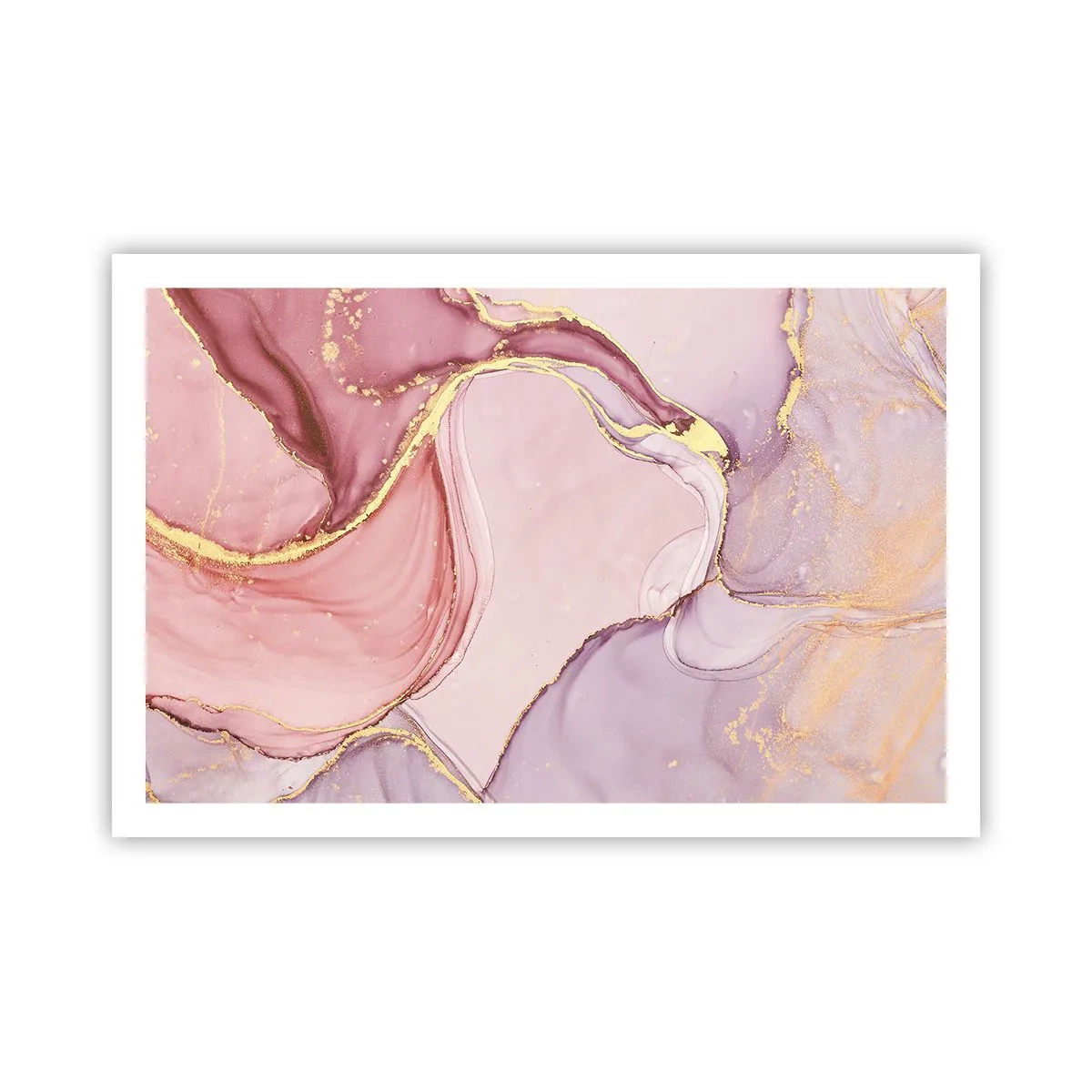 Poster - O mângâiere de culoare - 91x61 cm