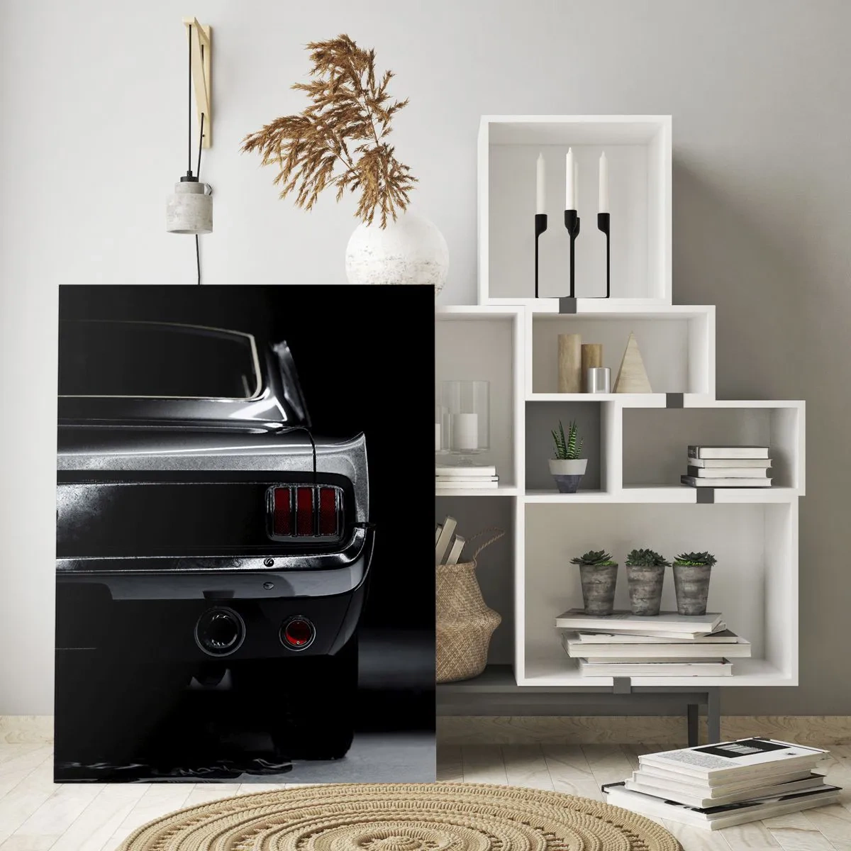 Tablou pe sticlă - Farmecul clasicului - 70x100 cm