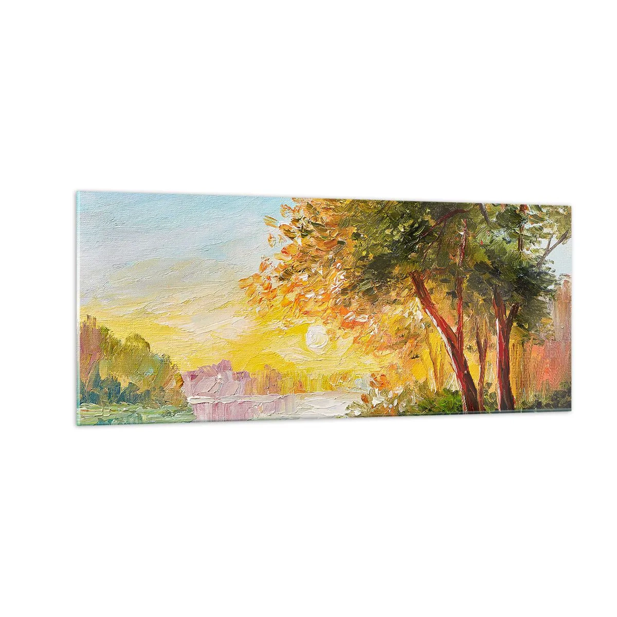 Tablou pe sticlă - Et in Arcadia ego - 100x40 cm