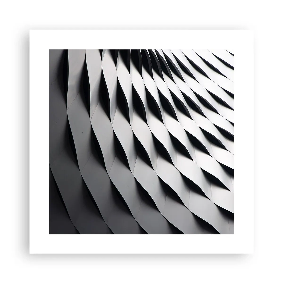 Poster - Pe suprafața valurilor - 40x40 cm