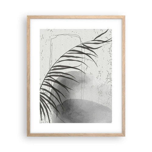 Poster în ramă de stejar deschis - Exotismul subtil al naturii - 40x50 cm
